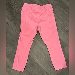 Womens athletic works capri legging size large